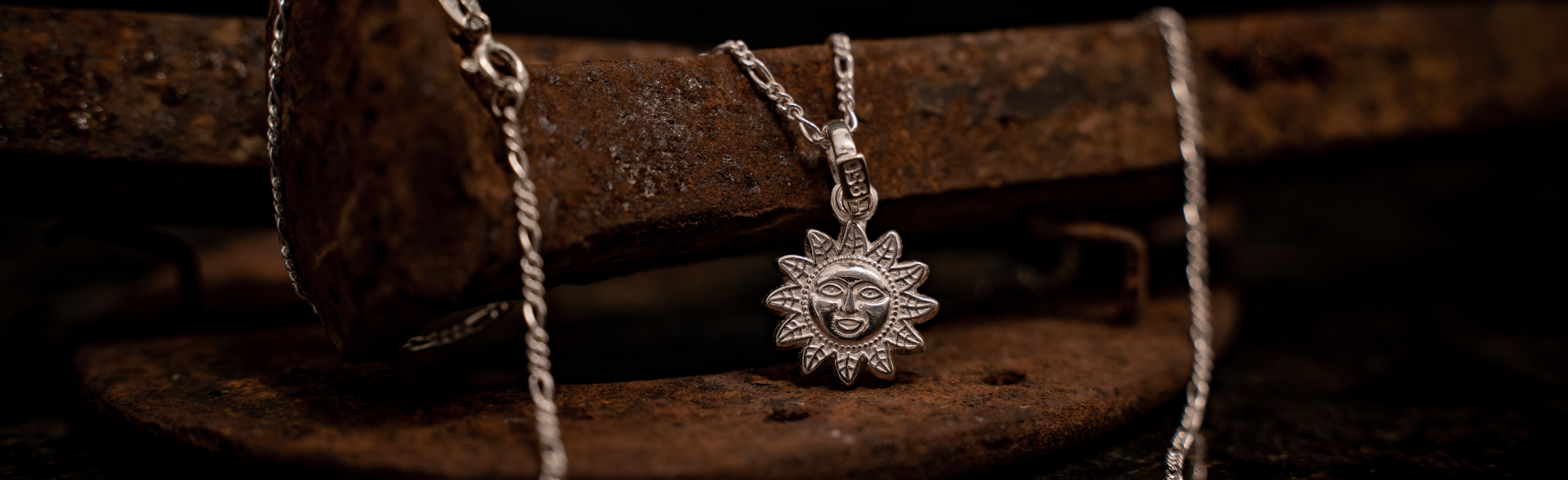 Andean Sun Pendant and Chain